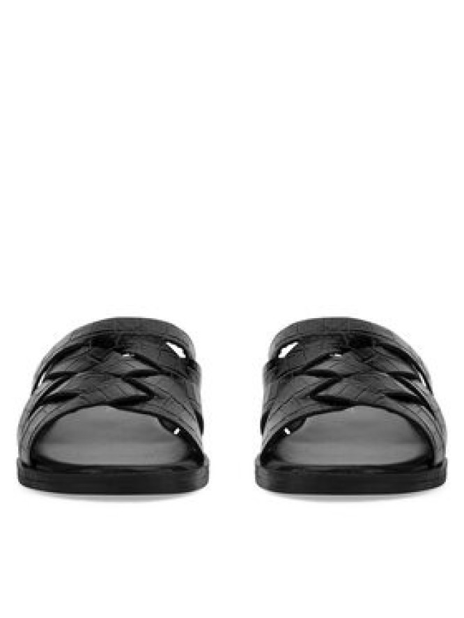 Sergio Bardi Klapki RST-D1079-01SB Czarny