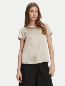 MAX&Co. Bluzka 2516111063200 Beżowy Regular Fit