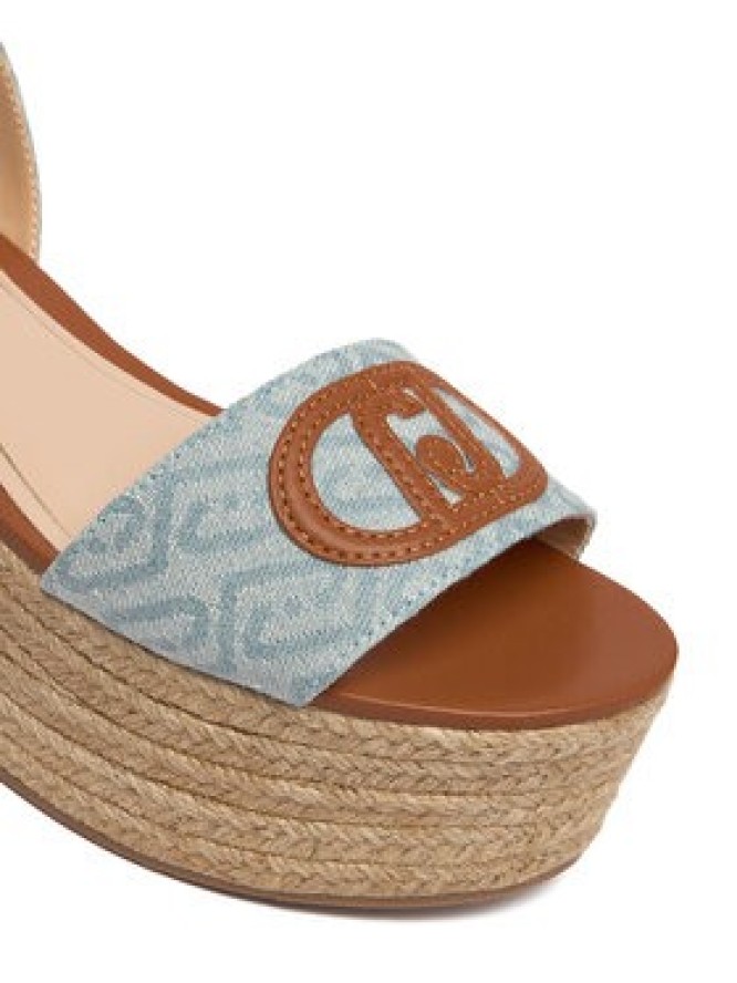 Liu Jo Espadryle Bali 02 SA6085 TX523 Niebieski