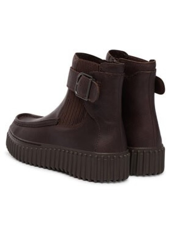 Clarks Botki Torhill Buckle 26327987 Brązowy