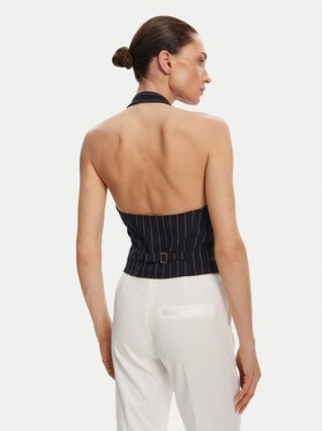 Fracomina Kamizelka FR25SJ5002W761D4 Granatowy Slim Fit