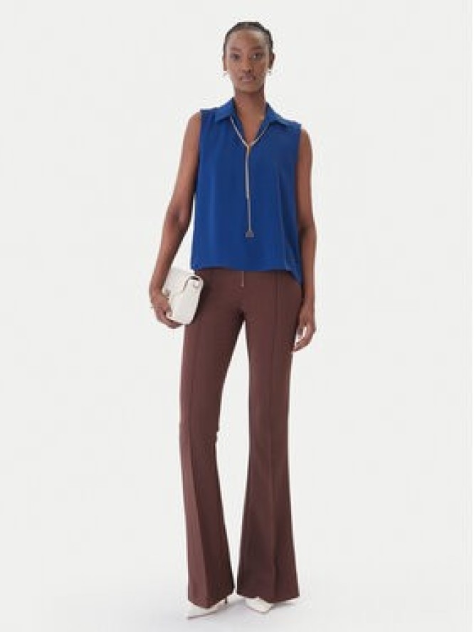 Rinascimento Bluzka CFC0127446003 Niebieski Regular Fit