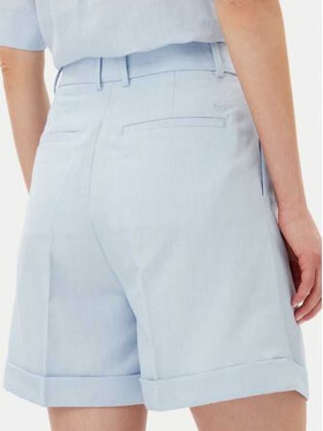 Tommy Hilfiger Szorty materiałowe WW0WW44767 Błękitny Regular Fit