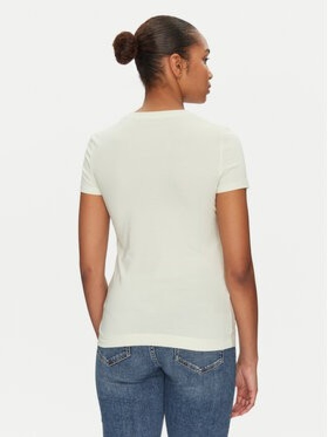 Guess T-Shirt W5GI04 J1314 Żółty Slim Fit