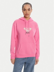 Roxy Bluza ERJFT05020 Różowy Regular Fit