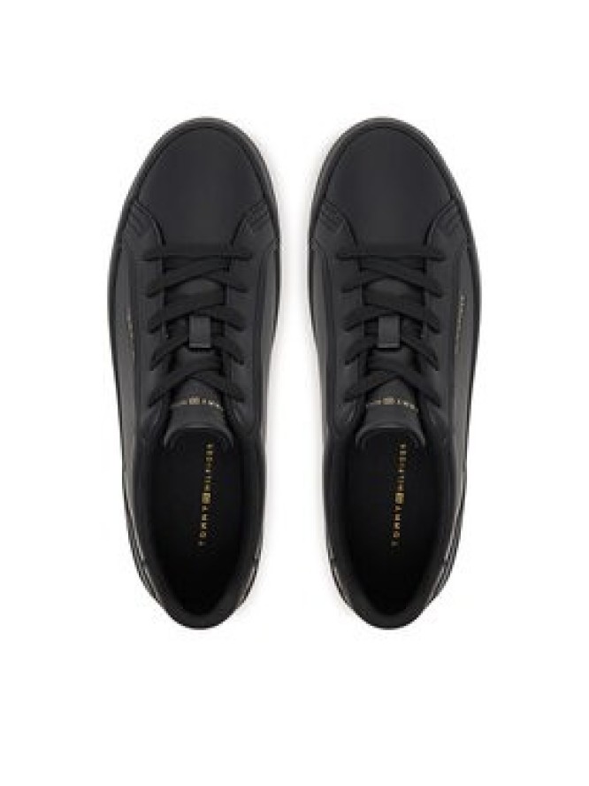 Tommy Hilfiger Sneakersy Vulc Foxing FW0FW08683 Czarny