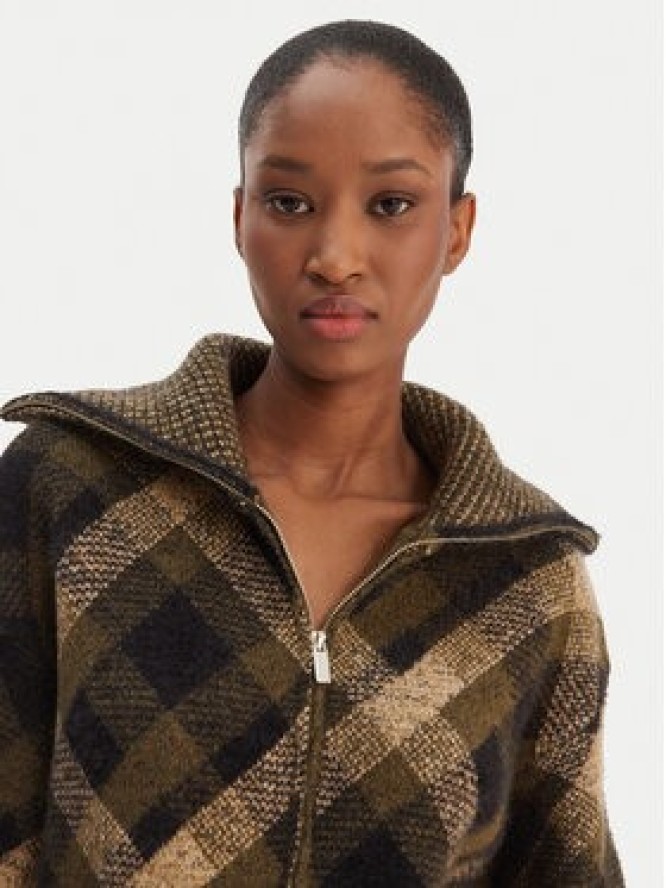 ONLY Kardigan Maroon 15358211 Zielony Regular Fit