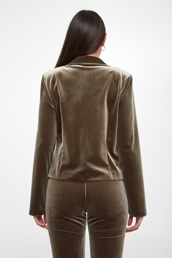 Żakiet damski welurowy JOSEPH RIBKOFF