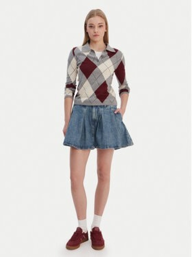 Tommy Jeans Spódnica jeansowa DW0DW21992 Niebieski Regular Fit