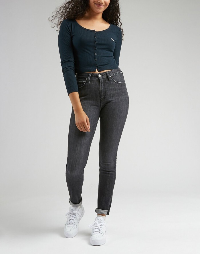 LEE DAMSKIE SPODNIE JEANSOWE JEANSY SCARLETT HIGH MIDDLE OF THE NIGH L626GSB42 112328320