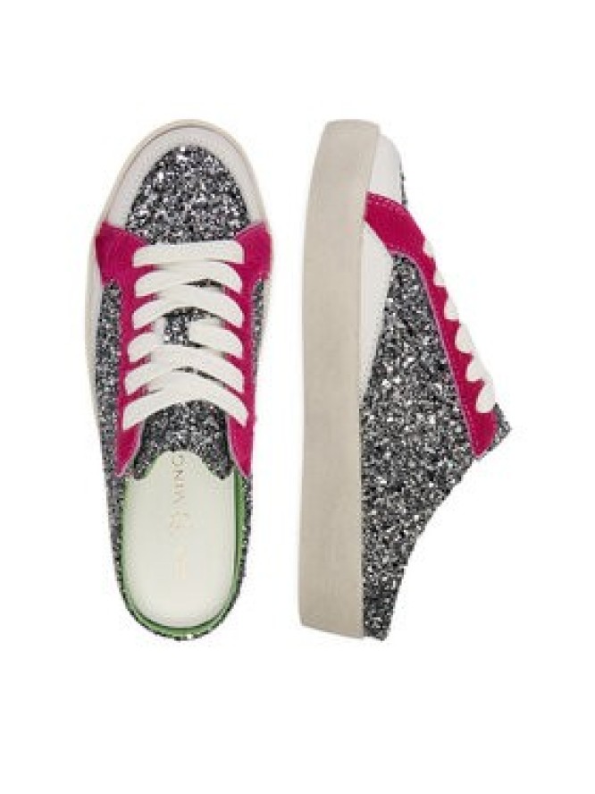 Eva Minge Klapki AHRI-25/502 Srebrny