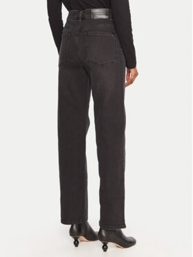 Weekend Max Mara Jeansy Cinese 2525186012 Czarny Straight Fit