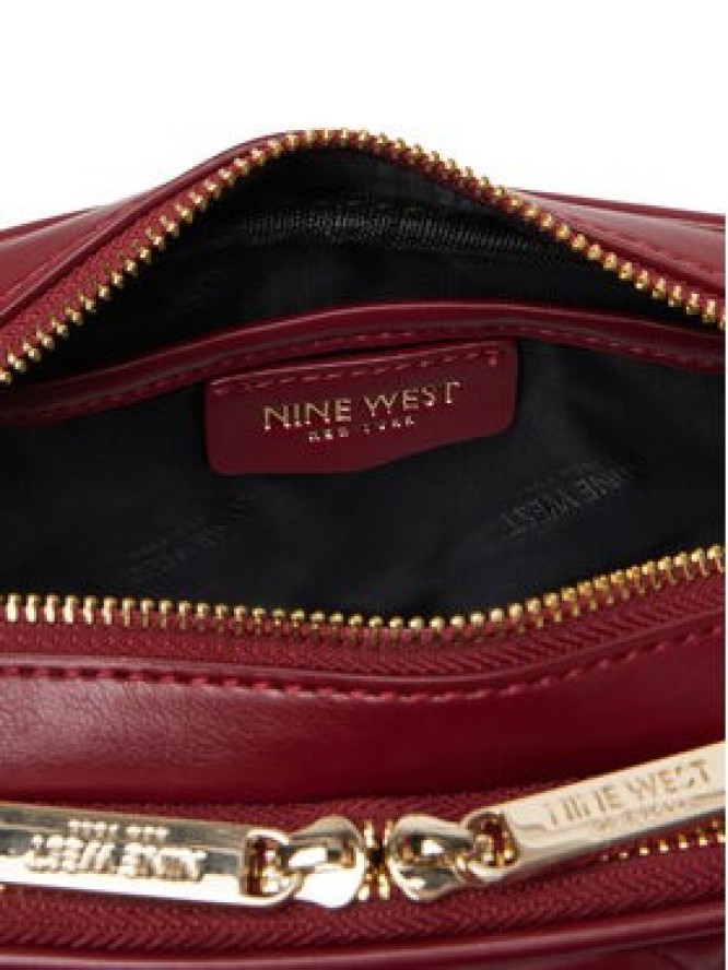 Nine West Torebka CEO-Greenwich-Glam-LX7669 Bordowy