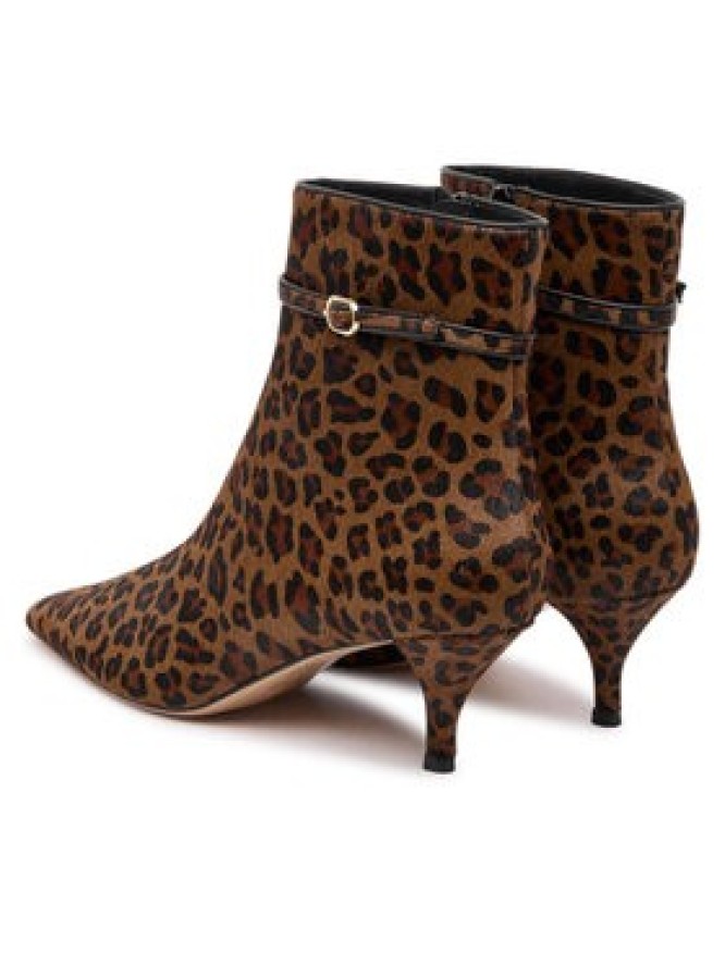 TWINSET Botki 252TCP222 Brązowy