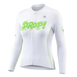 Damska koszulka rowerowa z długim rękawem oddychająca WEST BIKING