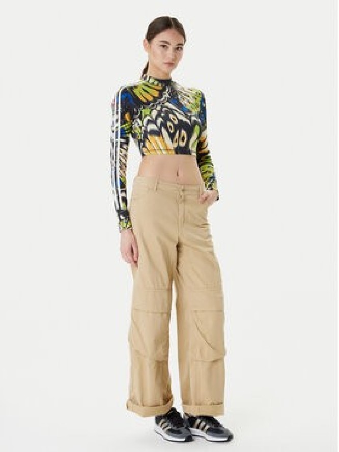 adidas Bluzka Farm Rio JL8650 Kolorowy Slim Fit