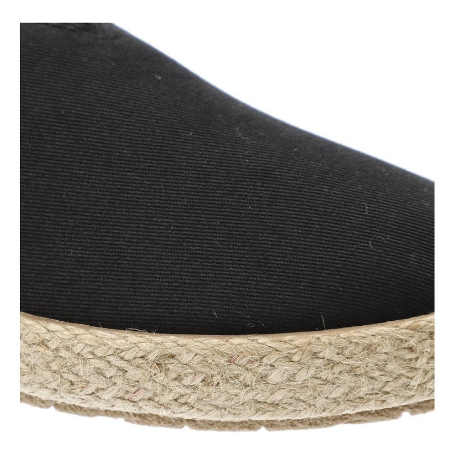 Czarne Espadryle Cross Jeans Wygodne Buty Damskie