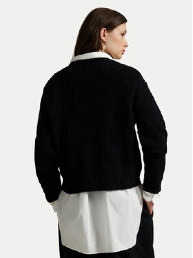 Polo Ralph Lauren Sweter 211978619001 Czarny Relaxed Fit