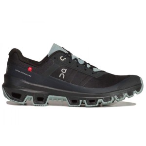 Buty do biegania damskie On Running Cloudventure Czarne