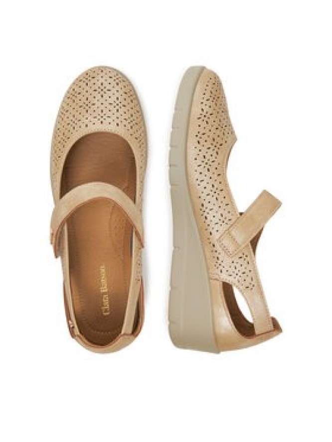 Clara Barson Półbuty WFA3588-1 Beżowy