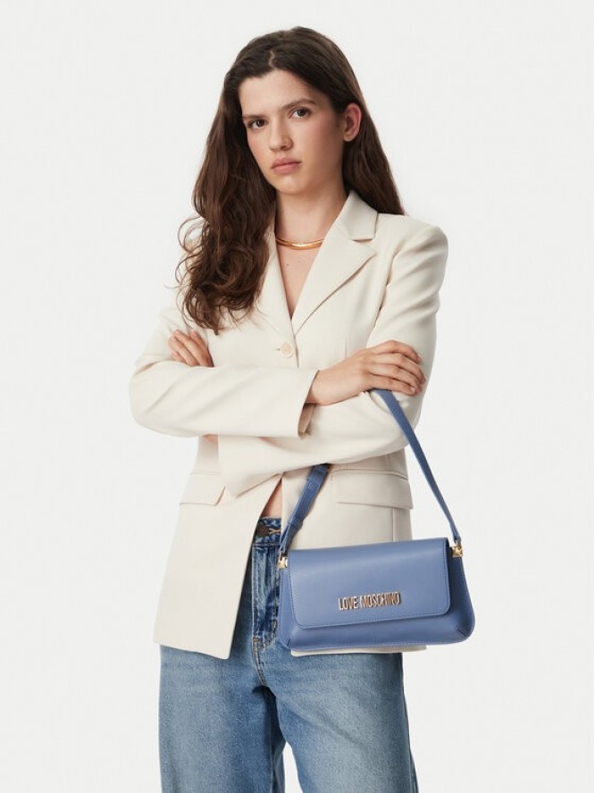 LOVE MOSCHINO Torebka JC4094PP1PLD101A Szary