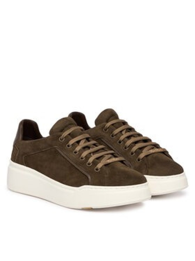 Max Mara Sneakersy 2614761031650 Brązowy