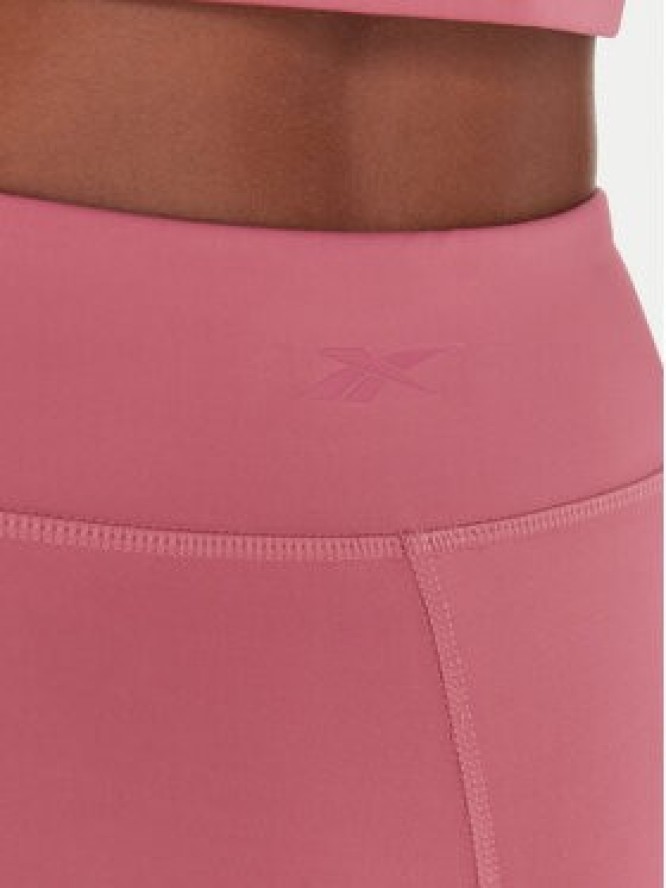 Reebok Legginsy Harlow Lux RK25183CCW Różowy Slim Fit