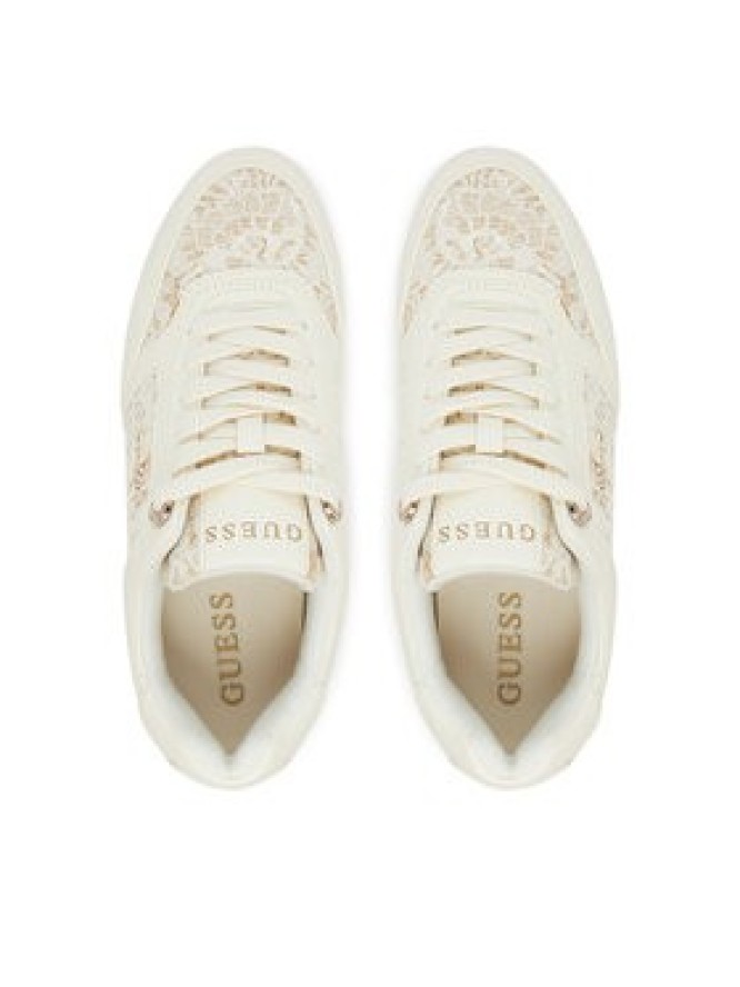 Guess Sneakersy FLTCM8 ELE12 Biały