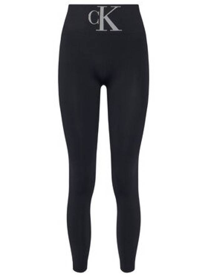 Calvin Klein Legginsy 701233380 Czarny Slim Fit