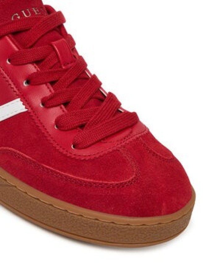 Guess Sneakersy FLTNAO SUE12 Czerwony