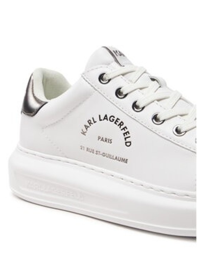 KARL LAGERFELD Sneakersy KL62538K Biały