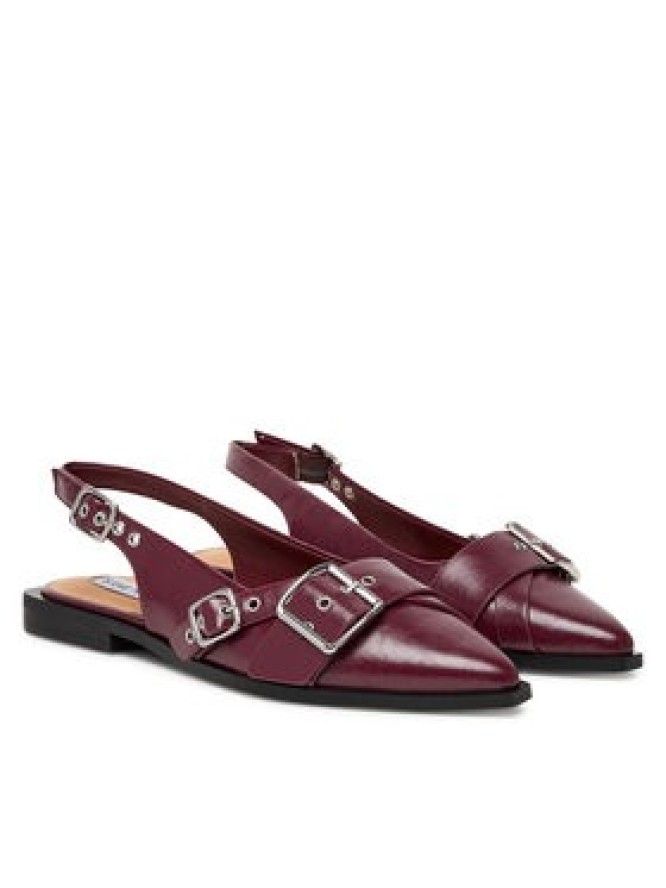 Steve Madden Baleriny SM11003901 Bordowy
