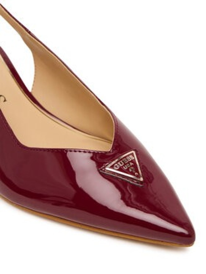 Guess Czółenka FLTYNN PAF05 Bordowy