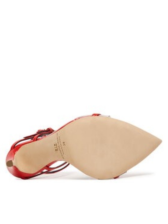 Elisabetta Franchi Sandały SA49L61E2 Czerwony