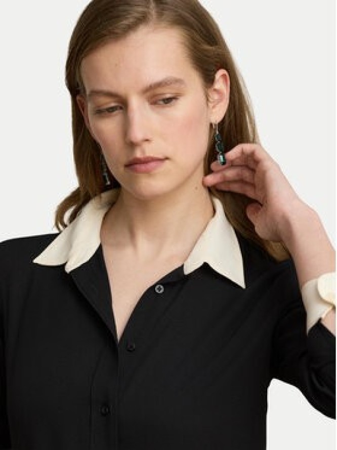 LAUREN RALPH LAUREN Koszula 200968762001 Czarny Classic Fit