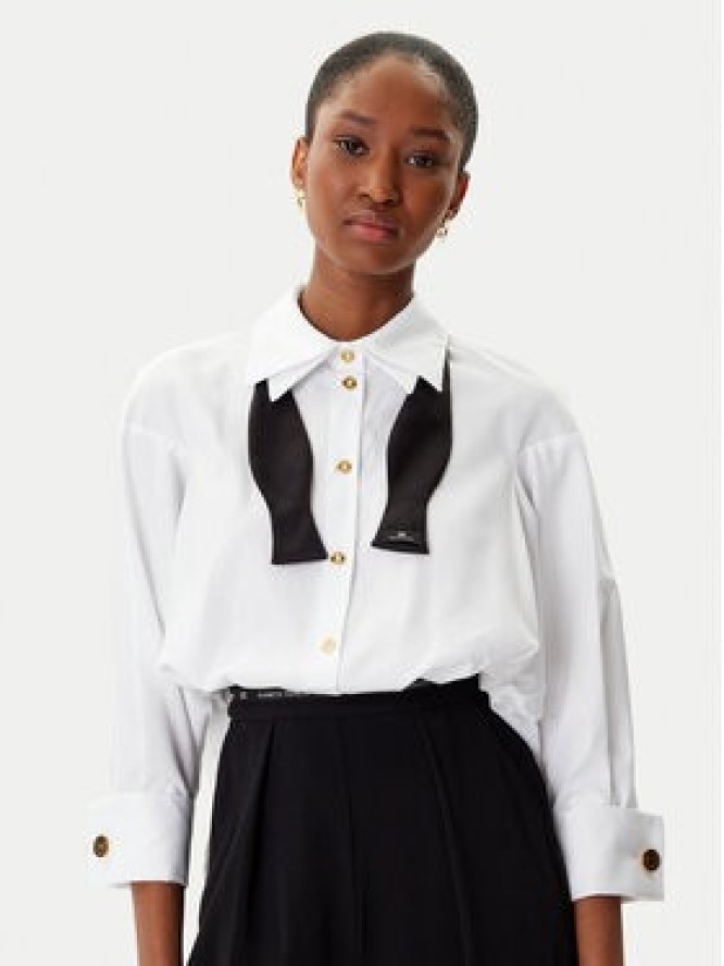 Elisabetta Franchi Kombinezon TU-056-56E2-V780 Biały Regular Fit