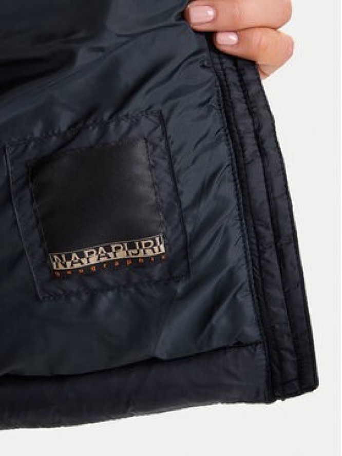 Napapijri Kurtka zimowa A-Ega NP0A88XD Czarny Regular Fit