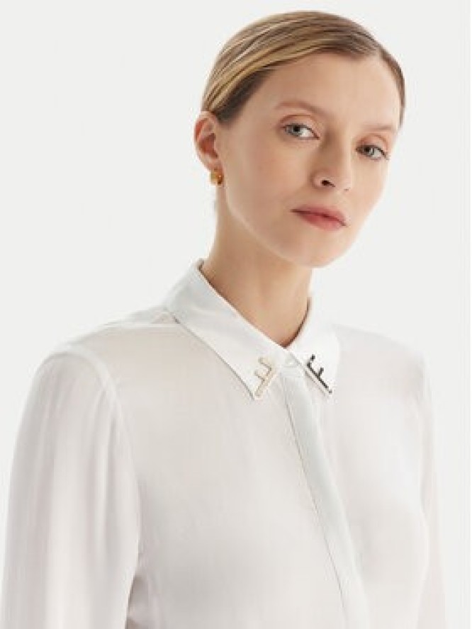 Fracomina Koszula FS25WT6010W65101 Biały Regular Fit