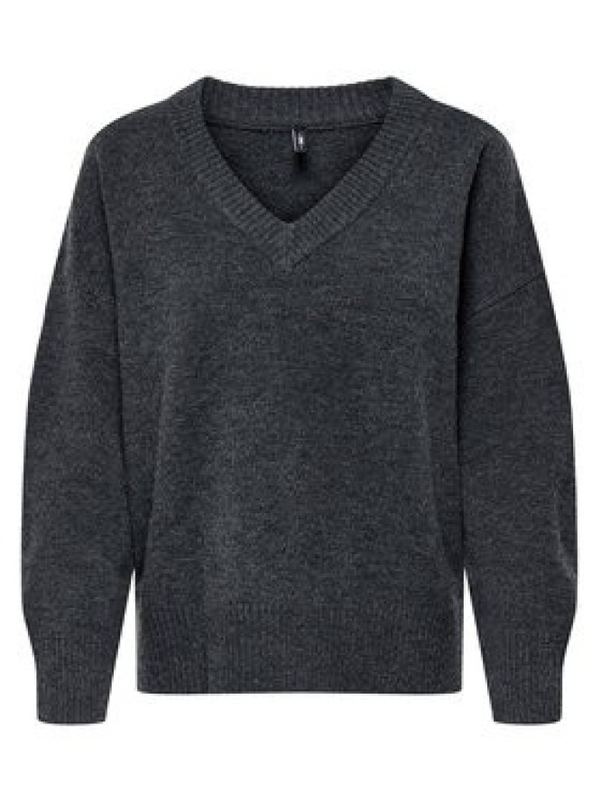 ONLY Sweter Mari 15360940 Szary Loose Fit
