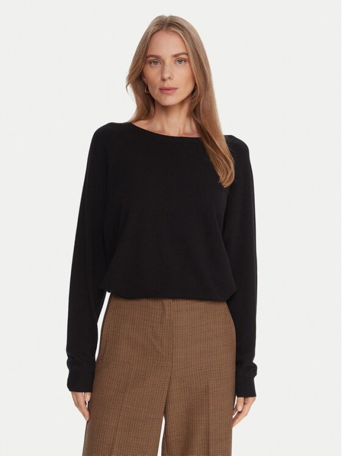 Kontatto Sweter 3M0820C Czarny Regular Fit