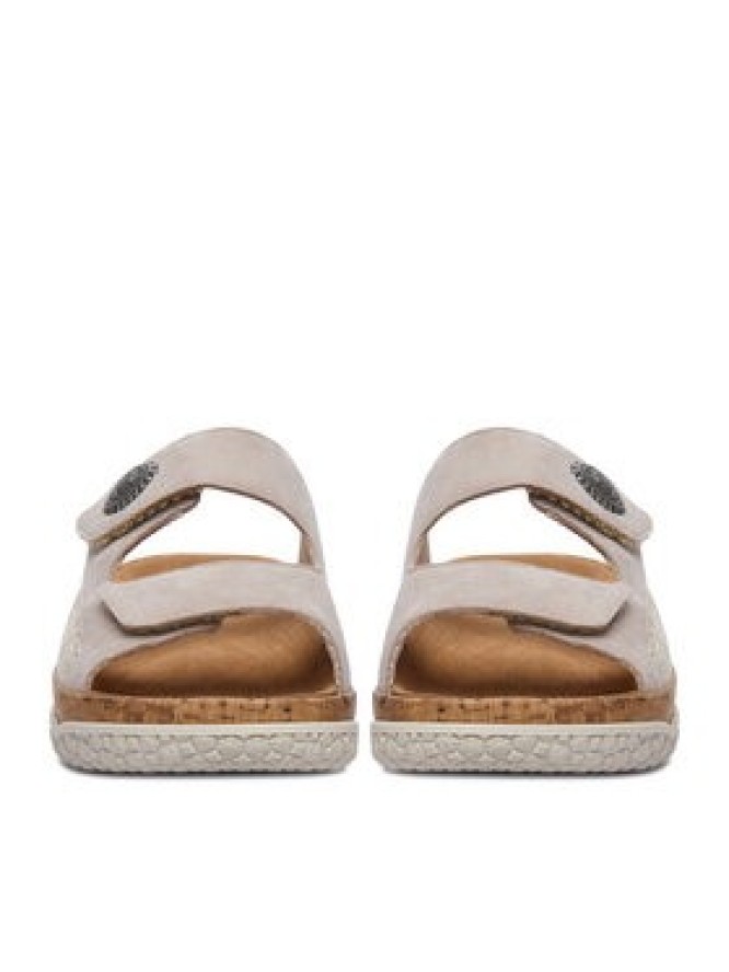 Rieker Klapki CEO-V0302-60 Beżowy