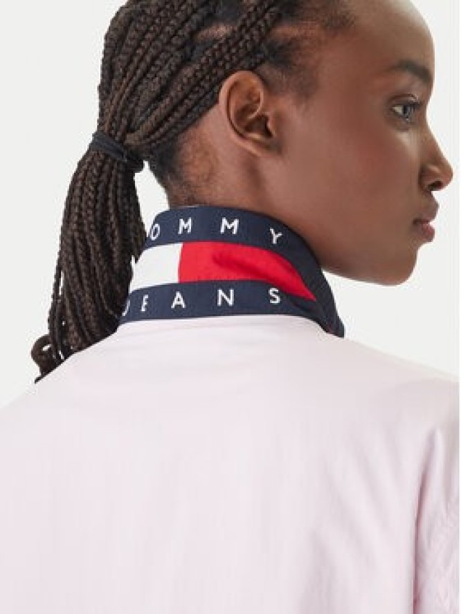 Tommy Jeans Kurtka przejściowa Essential DW0DW20439 Różowy Regular Fit