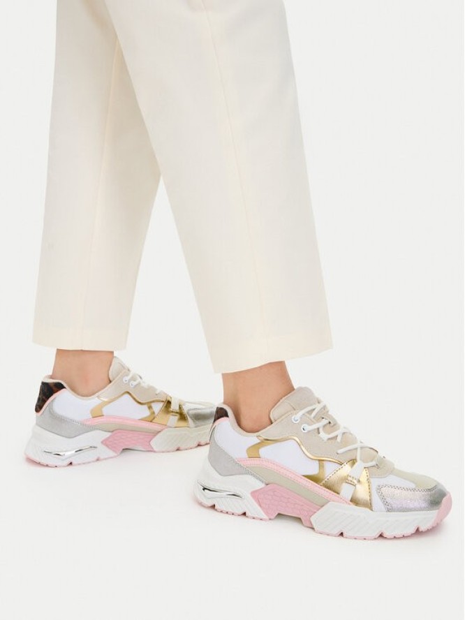 Guess Sneakersy FLJCR7 LEL12 Kolorowy