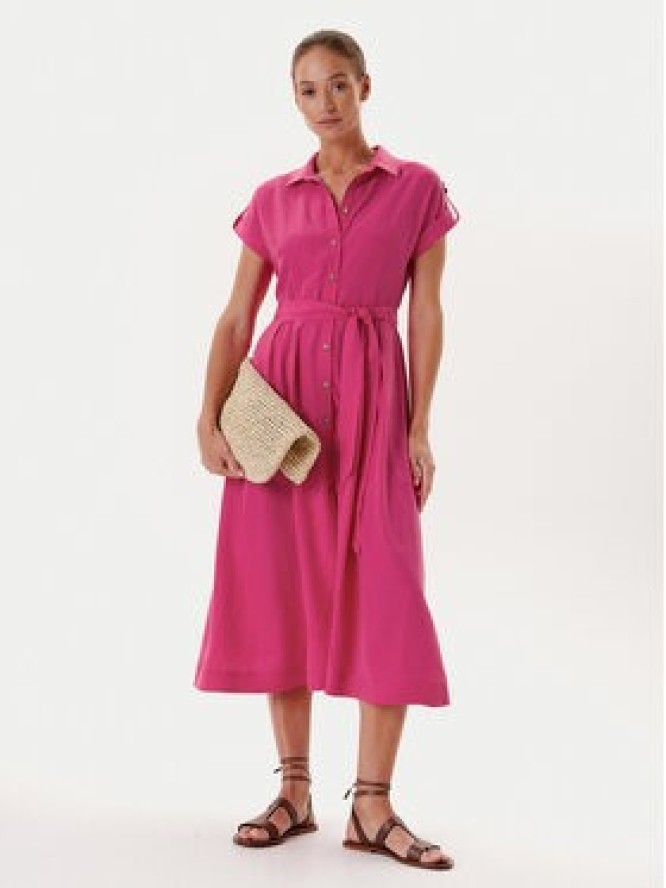 Tatuum Sukienka koszulowa Nicoletta T2511.203 Różowy Regular Fit