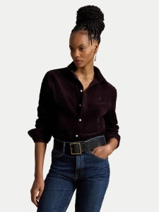 Polo Ralph Lauren Koszula 211A93203012 Bordowy Regular Fit