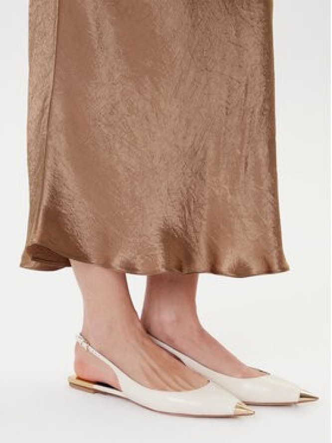 Marella Spódnica midi Pomez 2525106041 Brązowy Regular Fit