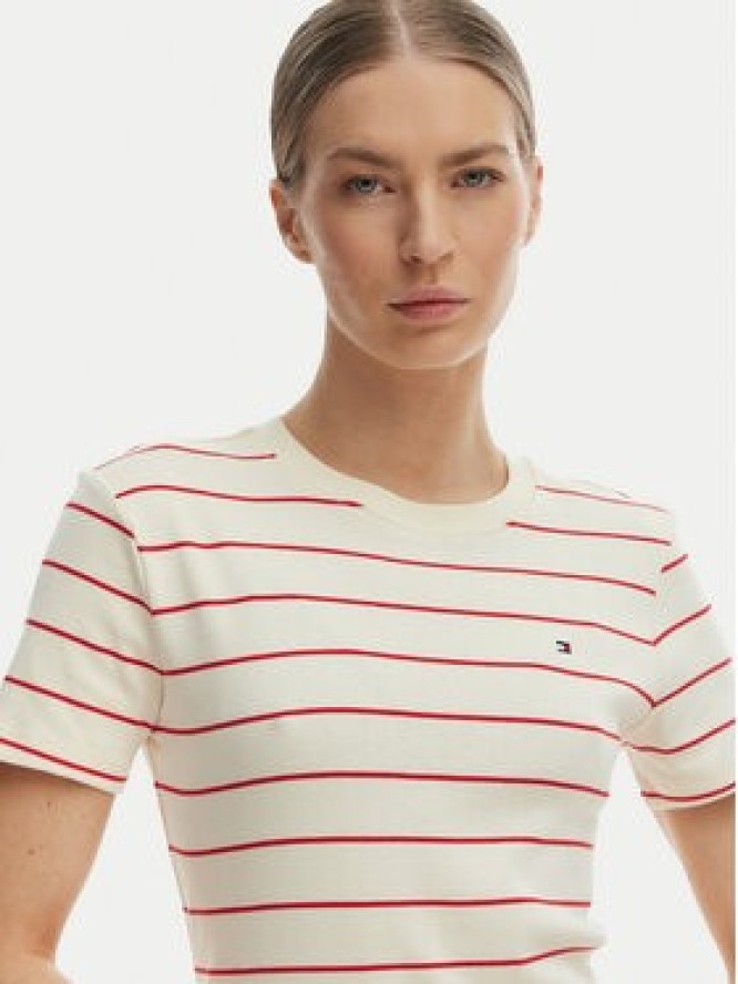 Tommy Hilfiger T-Shirt New Cody WW0WW40587 Biały Slim Fit