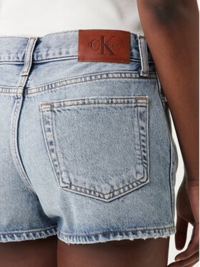 Calvin Klein Jeans Szorty jeansowe LV047F770G Niebieski Slim Fit