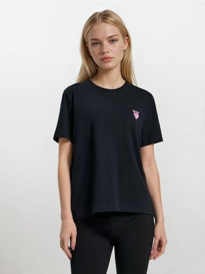 Koszulka z krótkim rękawem - czarny