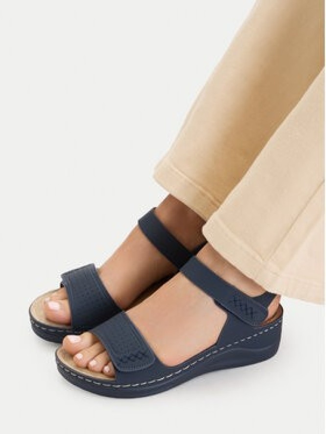 Go Soft Sandały CEO-W23206 Granatowy